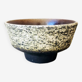 Brutalist ceramic bowl, 1950s