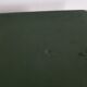 Old green lacquer box floral decoration