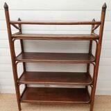 Bamboo rattan shelf 1970