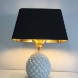 Designer pineapple lamp in porcelain