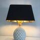 Designer pineapple lamp in porcelain