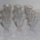 Baccarat wine glasses crystal second half xix th century model of harcourt