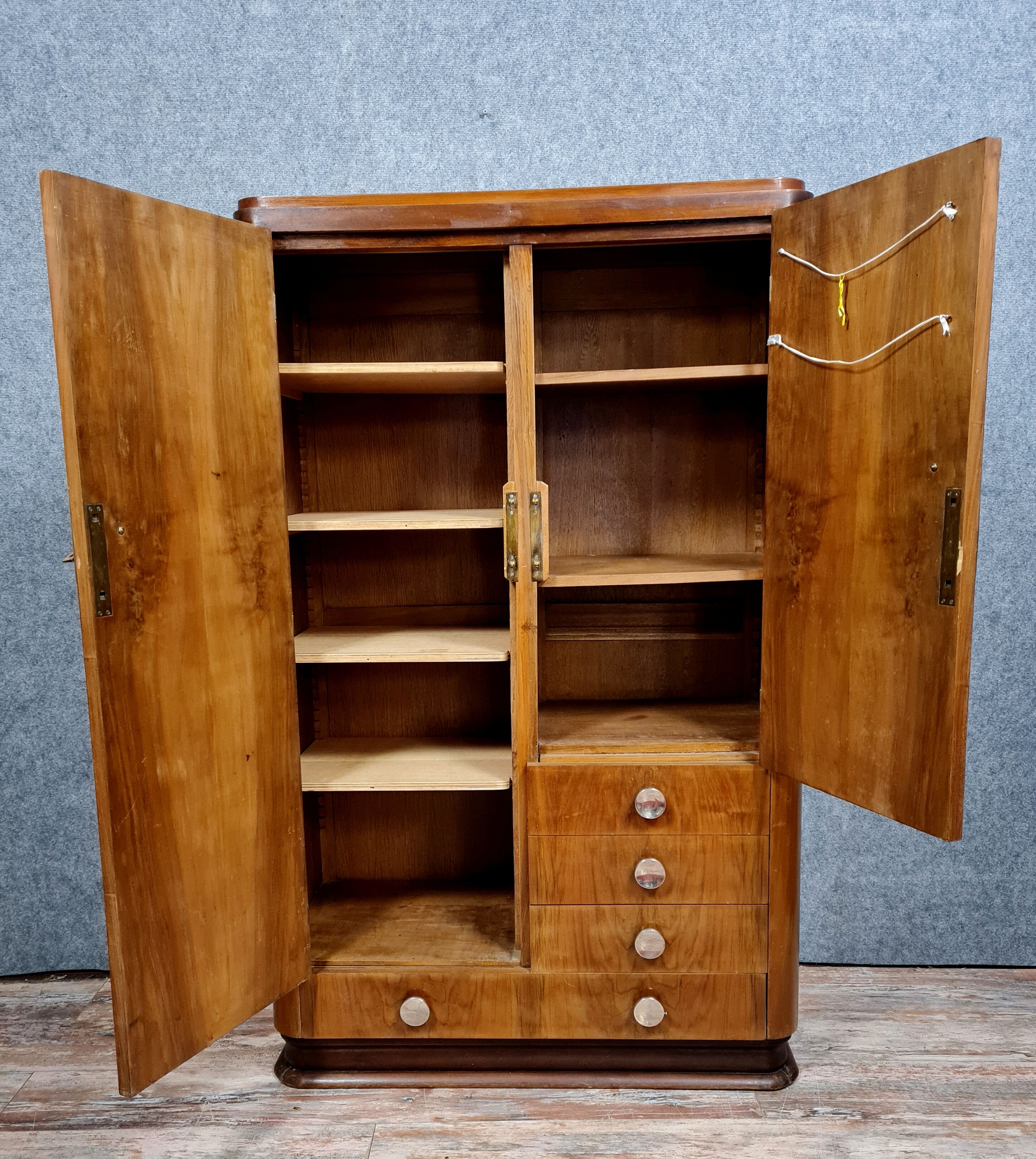 Art Deco period walnut cabinet circa 1920-1930