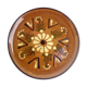 Ancient flowery plate of Savoy