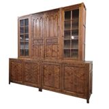 Vitrine industrielle vintage XL haute / armoire de laboratoire / armoire