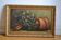 still life painting with thistles HSP signed and dated