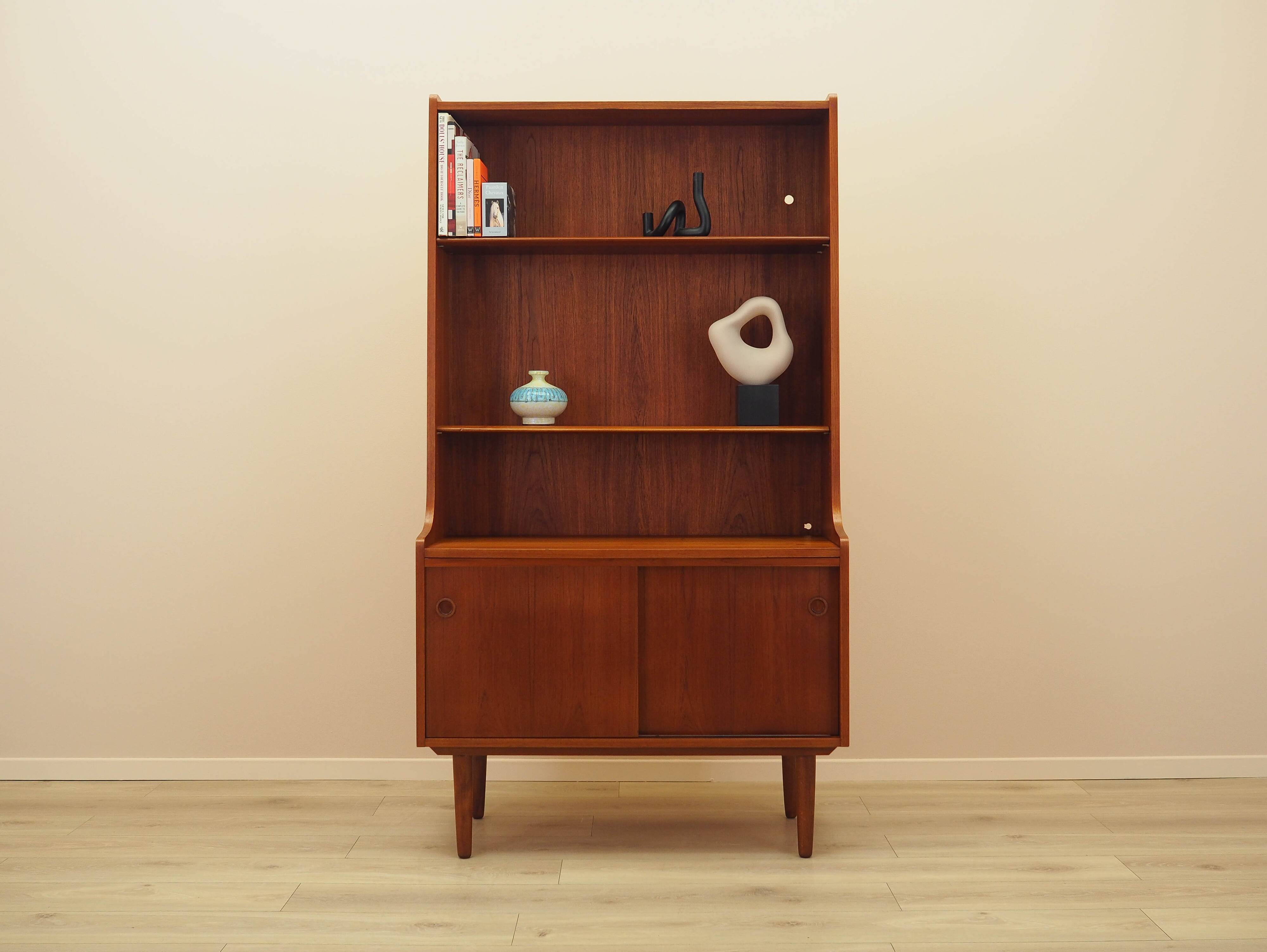 Teak bookcase, Danish design, 1970s, designer: Johannes Sorth