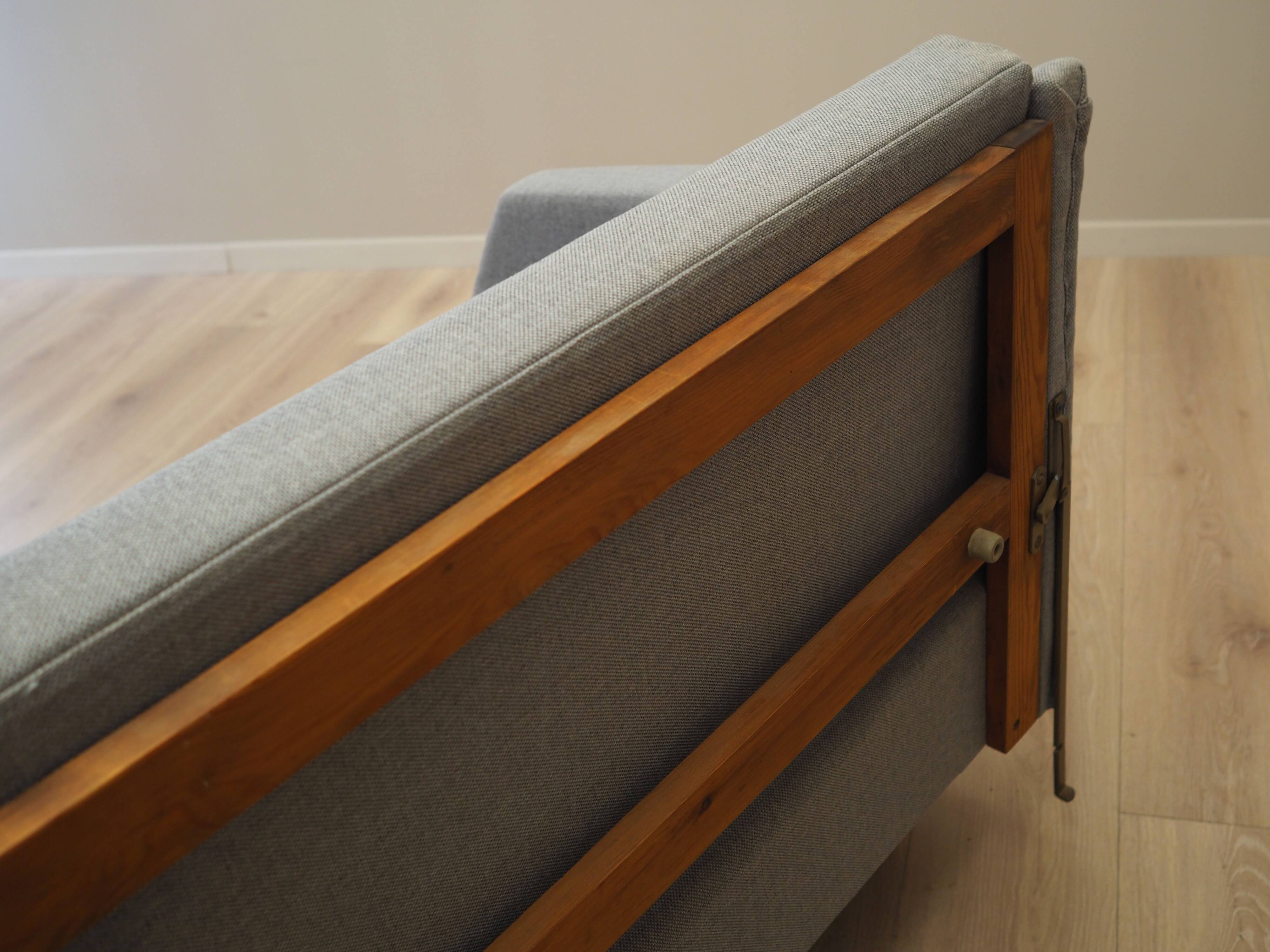 Grey sofa, Danish design, 1960s, produced in Denmark