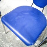 Vintage leather chair by Effezeta