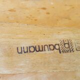 Trio of bistro chairs Baumann vintage 60s