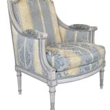 Set of 4 Louis XVI style bergère armchairs