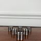 Set de 6 rond de serviette en inox