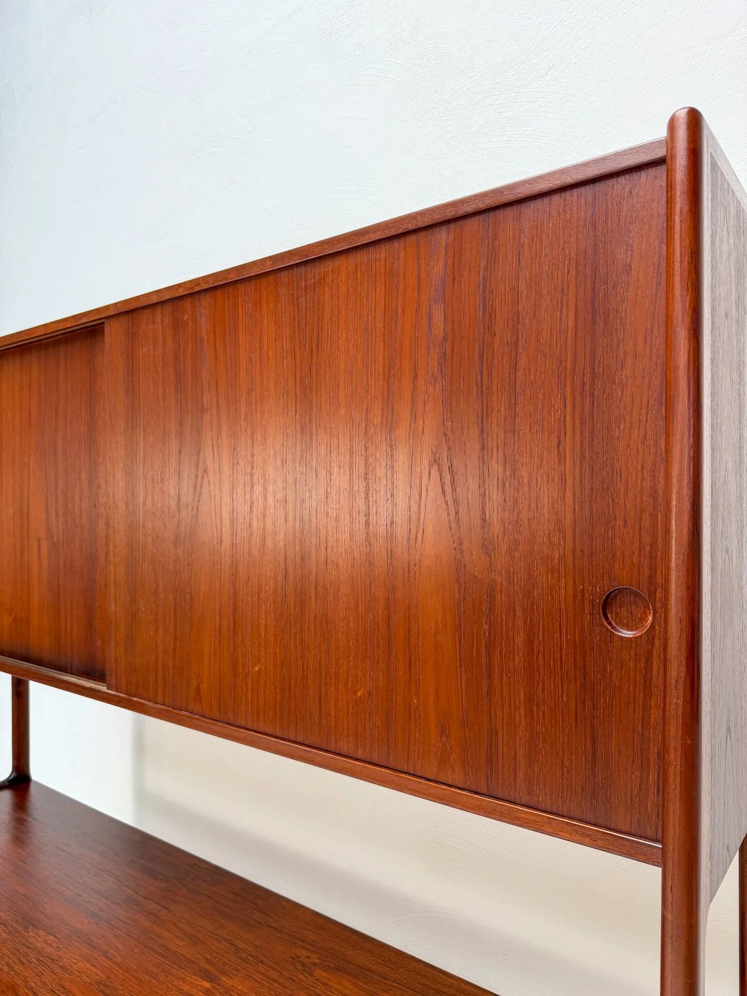 Buffet en teck danois vintage des années 1950 RY20 par Hans J. Wegner pour Ry Møbler