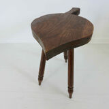 Wooden "ace" tripod stool from the 50s 60s