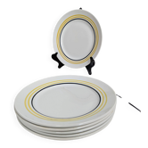 Lot de 6 assiettes Moulin des Loups Orchies