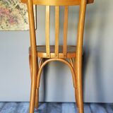 Chaise de bistrot en bois courbé Mahieu