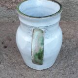 Set of 2 ceramic pitchers from Vallauris Kostanda and Thiry