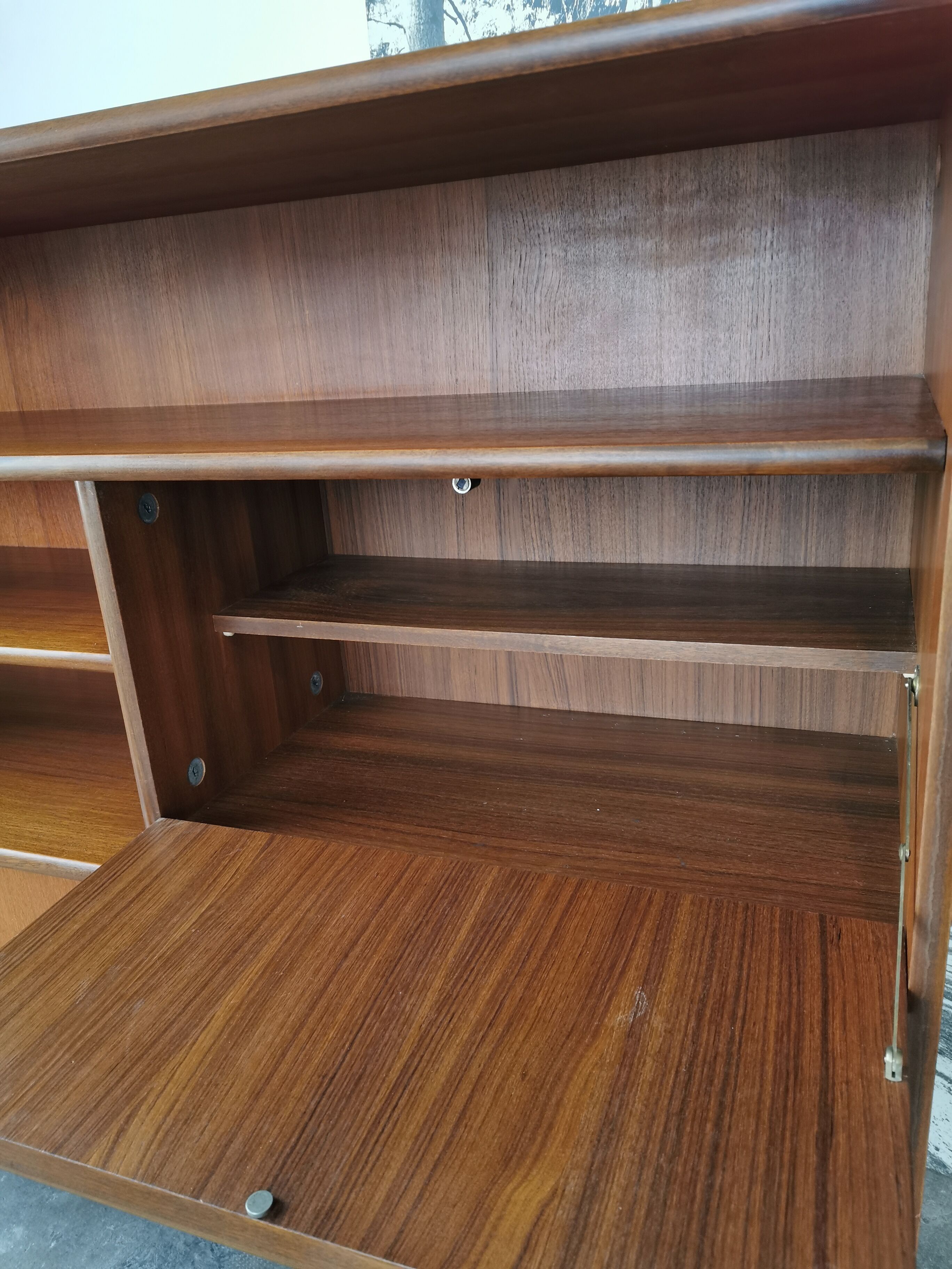 Scandinavian teak bookcase