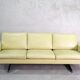 Mid-Century Scandinavian Leather Sofa, 1960s