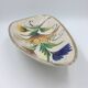 Triangular ceramic fruit basket