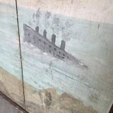 Painting on wood 1900