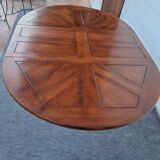 Set of 1 Table and 4 Chairs wrought iron 80s