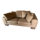 Roche Bobois leather two-seater sofa