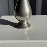 Vintage silver-plated floor vase