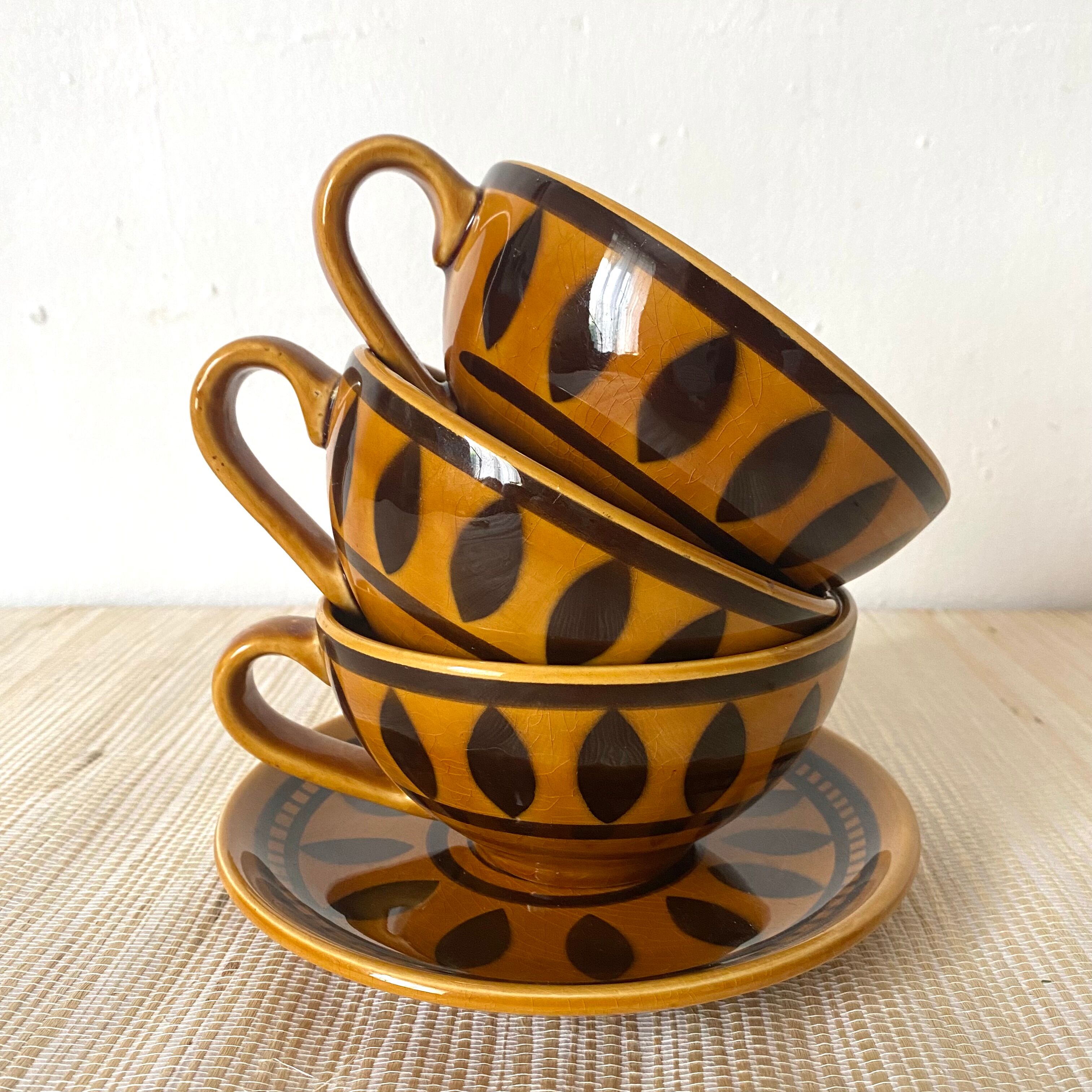 Vintage Longchamps mugs