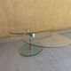 Table basse articulée en verre