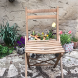 Old folding chair