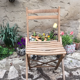 Old folding chair