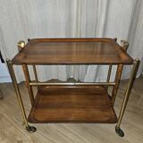 Foldable Textable serving trolley 1950-60