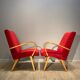 Paire de fauteuils jitona vintage czech 60.
