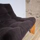 Pine/corduroy armchair