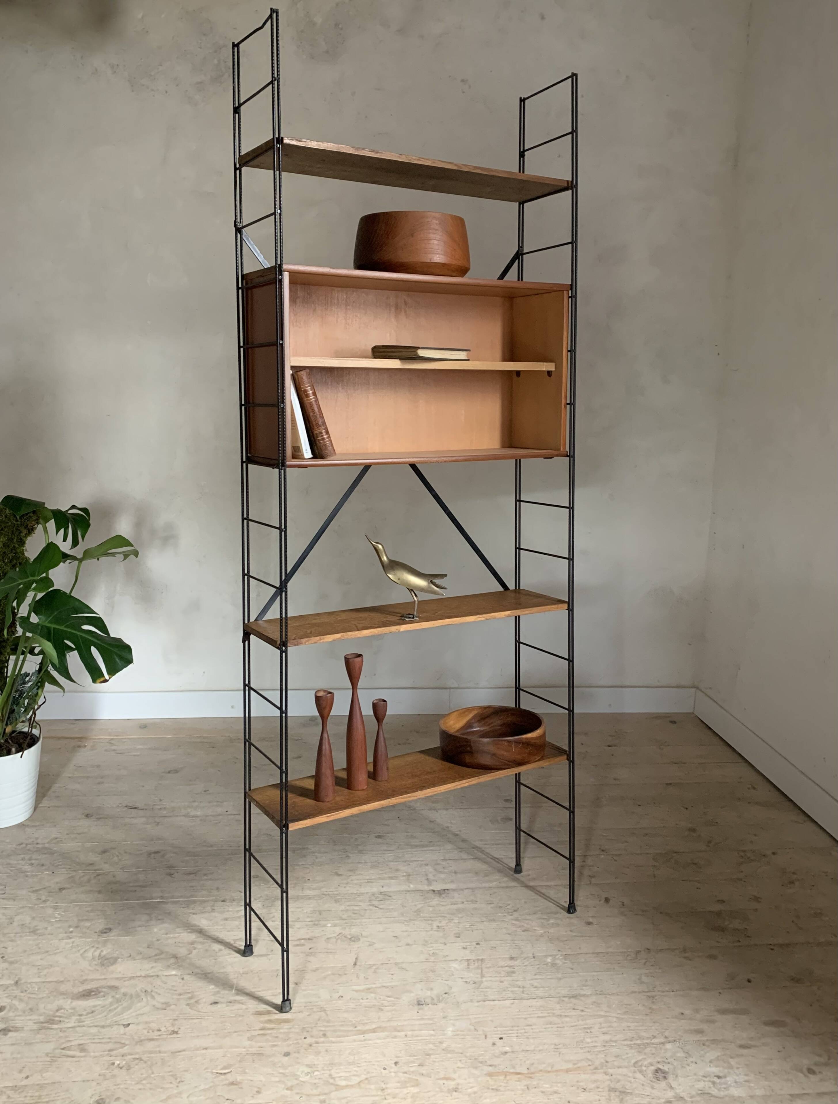 Vintage string style freestanding bookcase