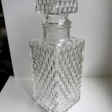 Carafe à whisky en verre années 70