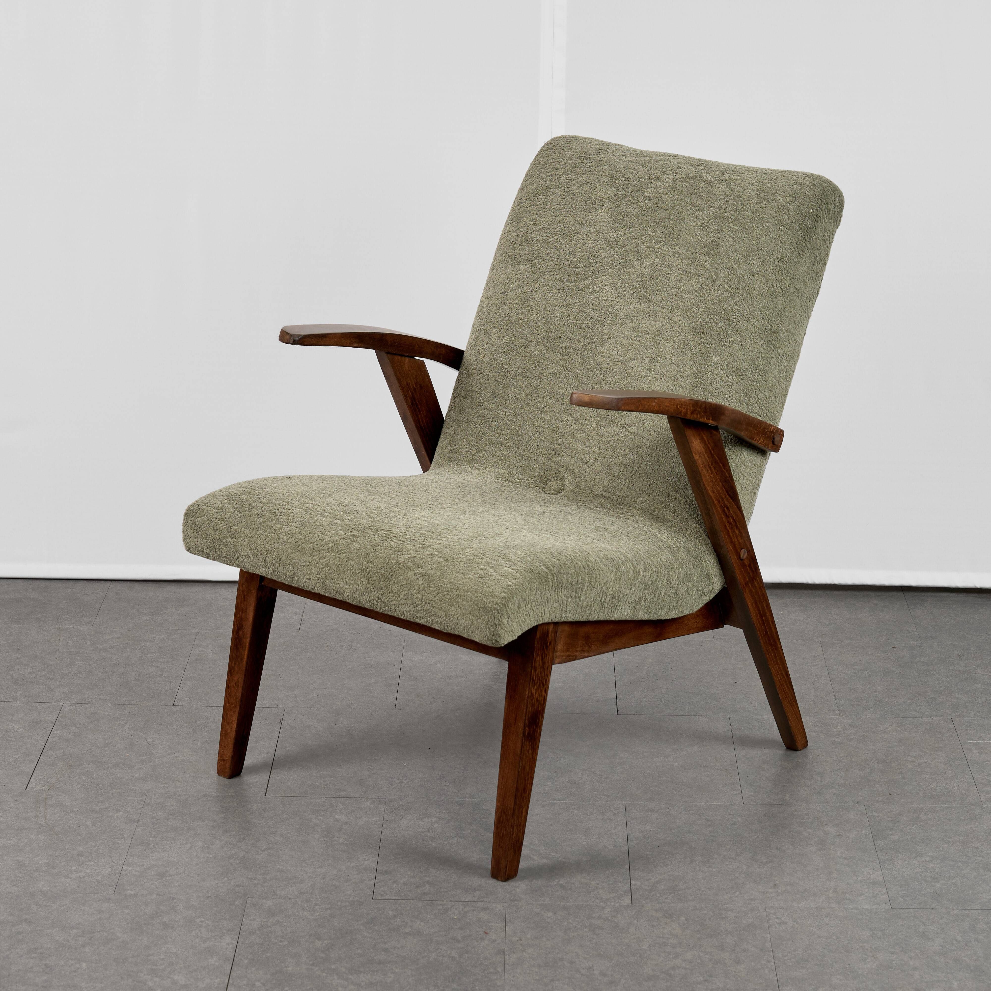 Iconic Armchair by Mieczysław Puchała, 1960s, Poland
