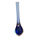 Murano glass Sommerso blue soliflore vase