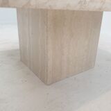 Italian Travertine Coffee Table, 1980's