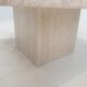 Italian Travertine Coffee Table, 1980's