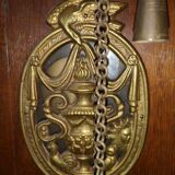 Pendule mouvement horloge hollandaise dite chaise époque 18eme