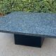 Vintage granite coffee table