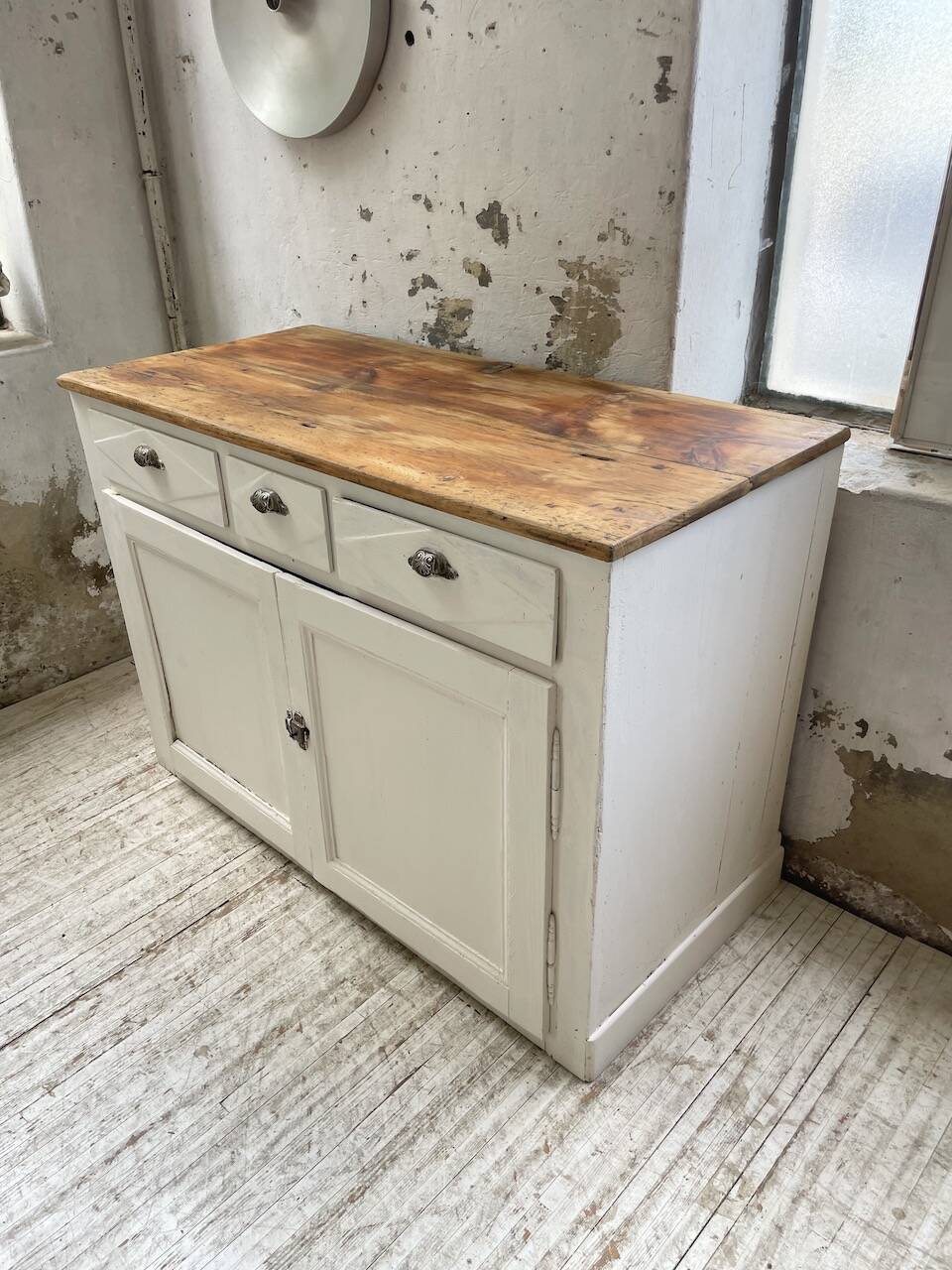 White patina sideboard craft furniture