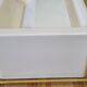 Side table with fiberglass storage Berthier style, 1970s, 50 cm