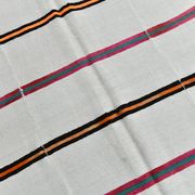 6x8 pinstriped turkish rug, 184x253cm