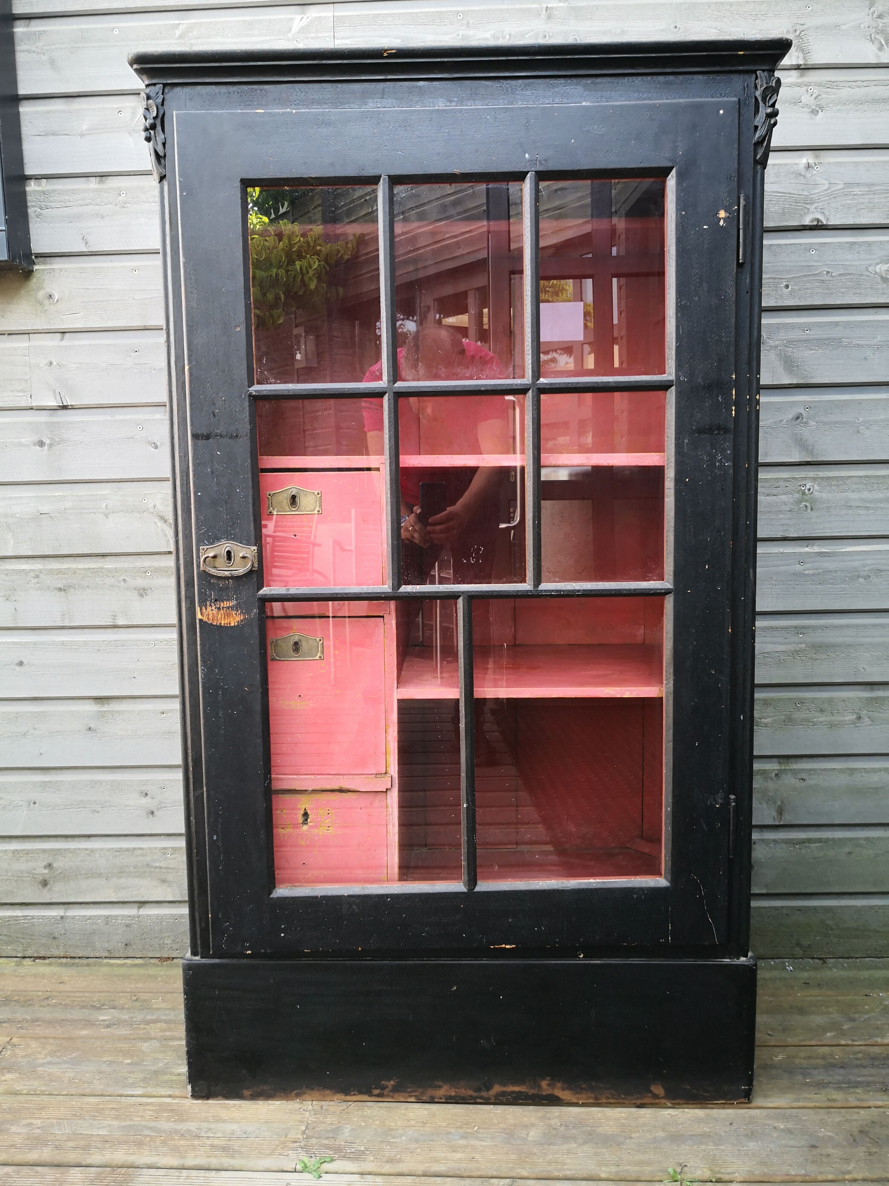 Meuble vitrine parisienne vintage