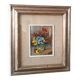 Oil painting on panel Remo Fabretti (Ancona 1905-1983) vase with flowers