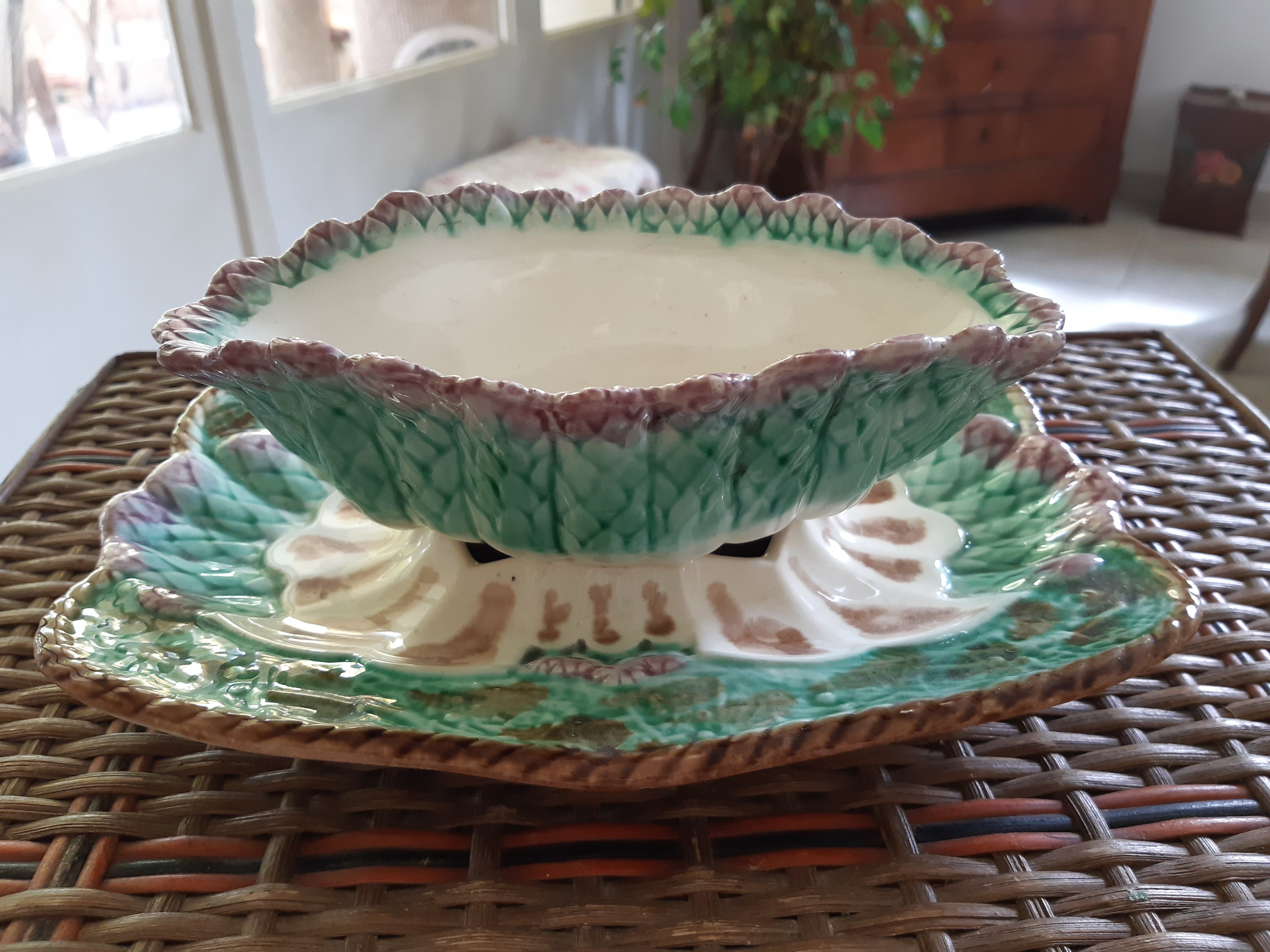 Saucière asparagus dabbling