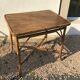 Rattan table